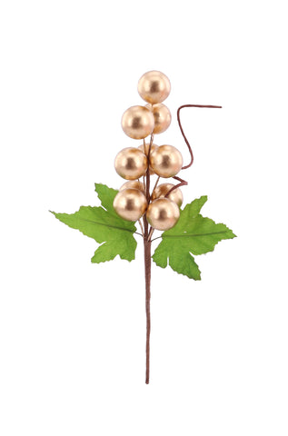 Berry Cluster Pick 21cm Asst