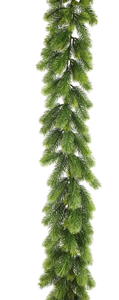 Green Pine Garland 190cm Asst