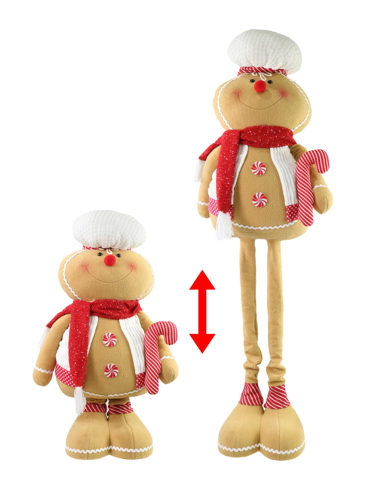 Giant Gingerbread / Reindeer Extendable 4 asst