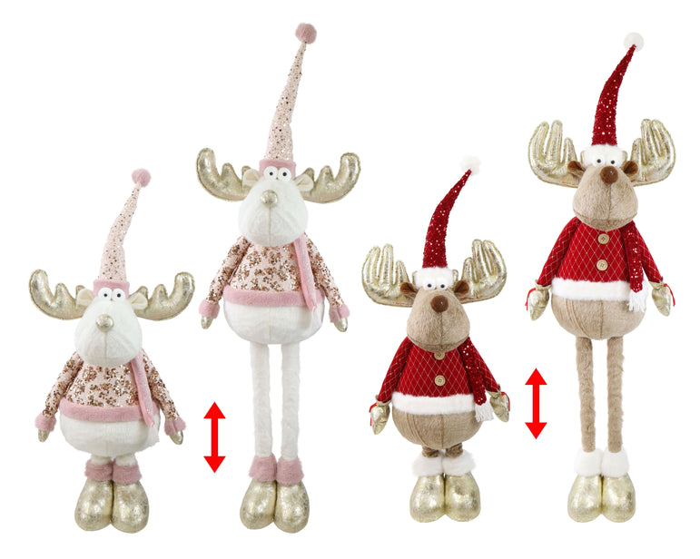Giant Gingerbread / Reindeer Extendable 4 asst