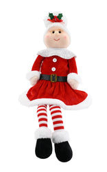 Mr/Mrs Claus Shelf Sitting 60cm Asst