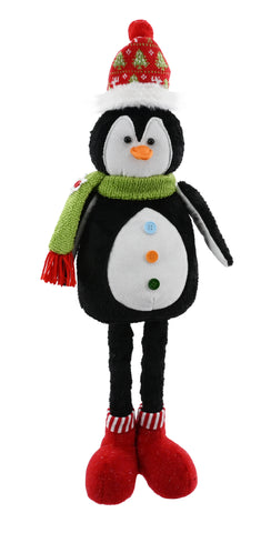 Christmas Button Figurine Standing 59cm Asst