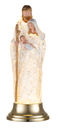 Glitter Swirl Nativity Statue Timer