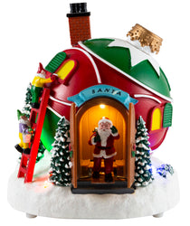 LED Musical Bauble House Open/Close USB Asst