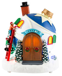 LED Musical Bauble House Open/Close USB Asst