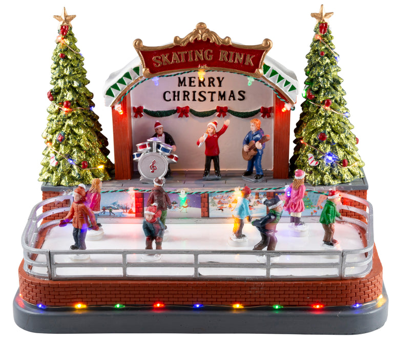 LED Musical Skating Rink w/Band USB