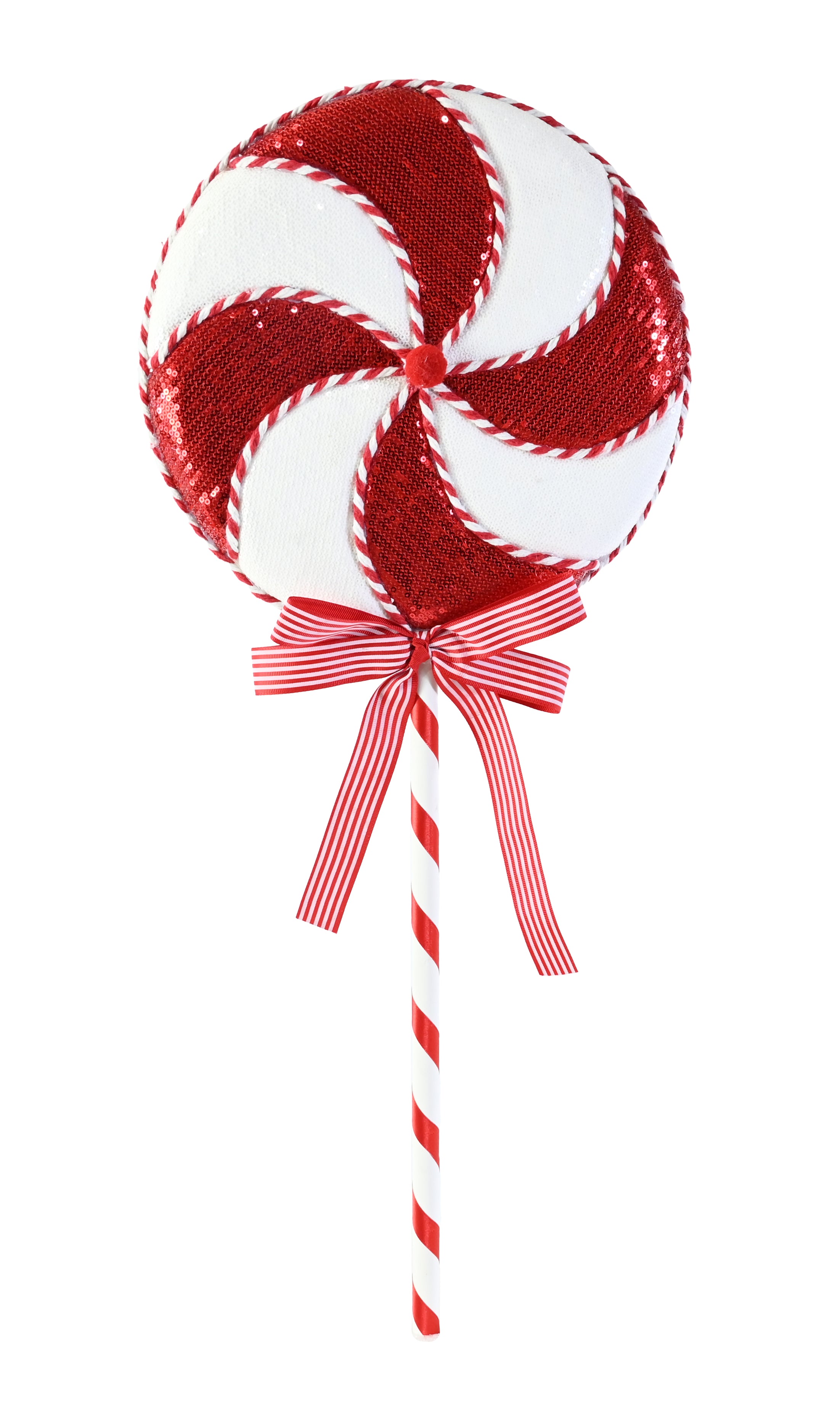 Giant Pinwheel CANDY CANE Pick 68cm Asst