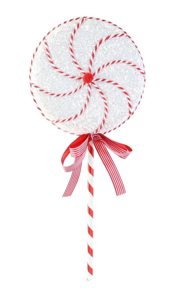 Giant Pinwheel CANDY CANE Pick 68cm Asst
