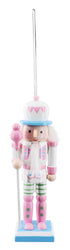 Nutcracker Ornament 12.5cm -  8 asst pastel - traditional