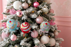 hanging Cupcake or Ice cream Cone with Glitter Plush Cream and Cherry