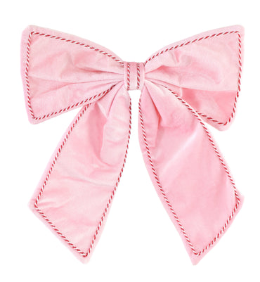 Bow Peppermint Candy stripe Edge Asst  30 x 6 x 20cm