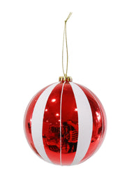 Candy cane 15cm Theme Assorted Baubles | CANDY STRIPES