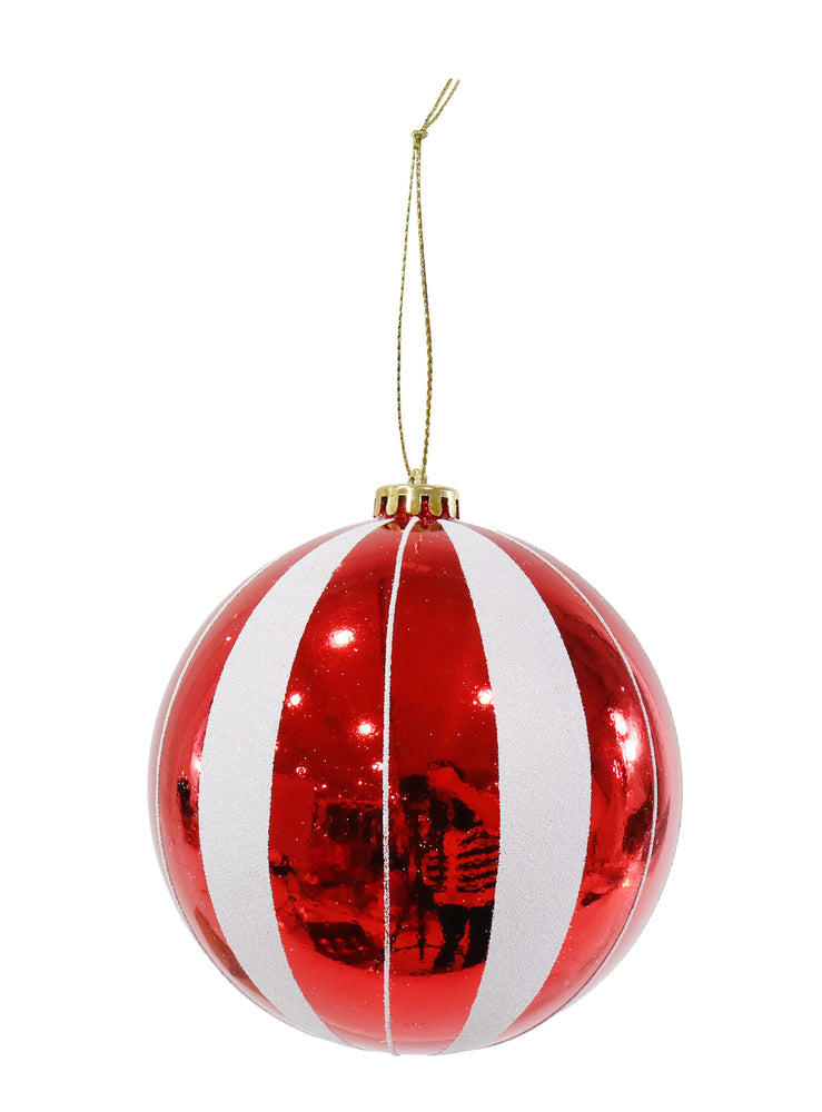 Candy cane 15cm Theme Assorted Baubles | CANDY STRIPES