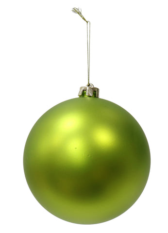 Mean Green Bauble 6cm - 8pack / 15cm Bauble