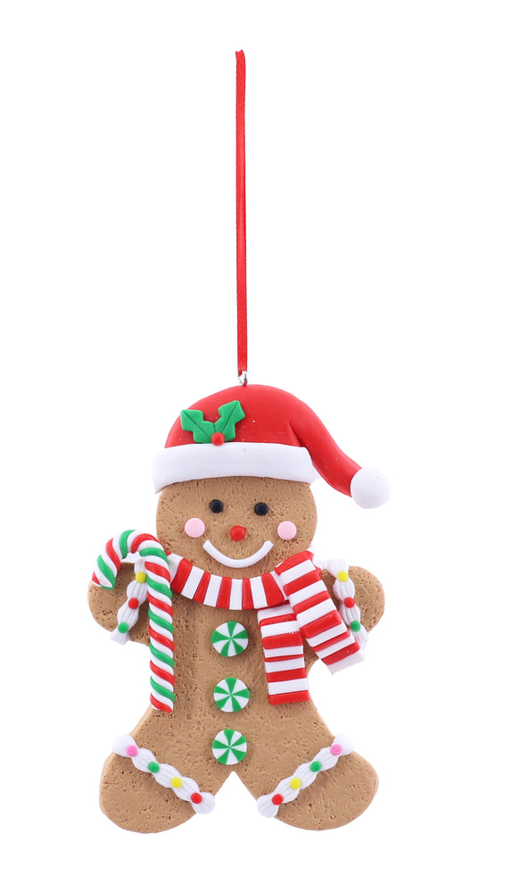 Hanging Candyland Gingerbread 12.5cm Asst