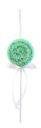 Hanging Glitter Lollipop 23cm Asst