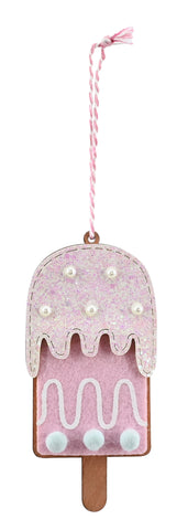Pastel Ice Cream Hanging Sweets Deco 13cm Asst