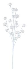 Icy Pearl Berry Pick 60cm Asst
