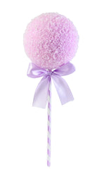Pastel Frosted Lollipop Pick 30cm Asst