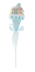 Pastel Ice Cream Pick 35cm Asst