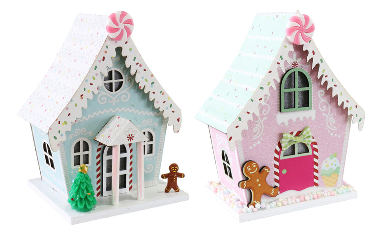 Pastel Candy House Asst