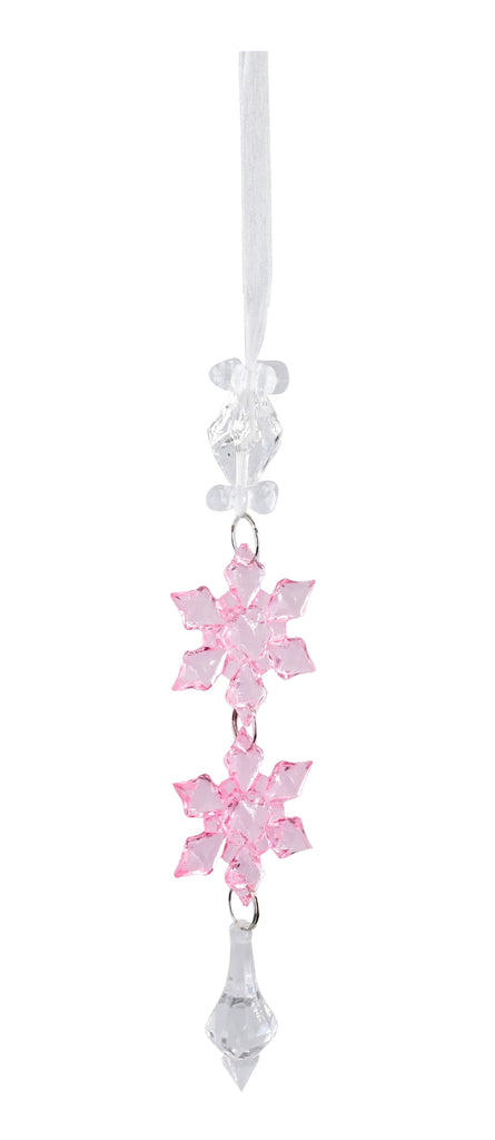 Hanging Snowflake Drop 20cm Asst