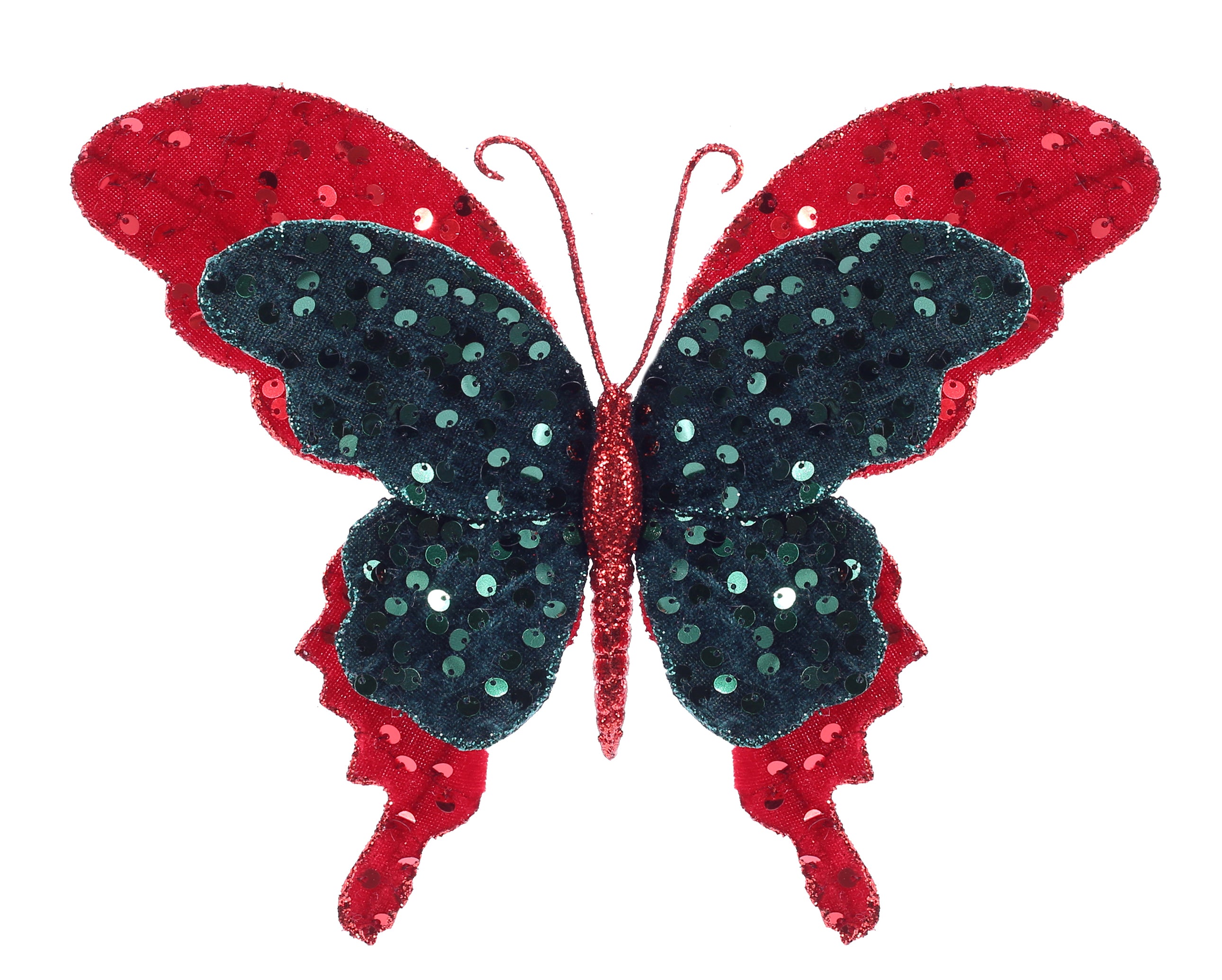 Deluxe Sequin Butterfly Clip Asst