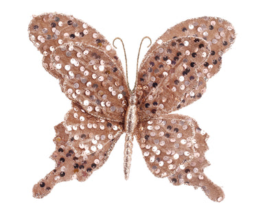 Deluxe Sequin Butterfly Clip Asst