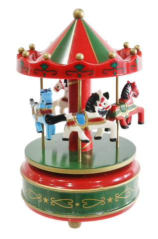 Windup Musical Carousel Asst
