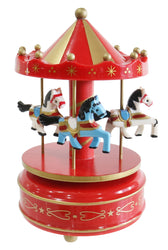 Windup Musical Carousel Asst