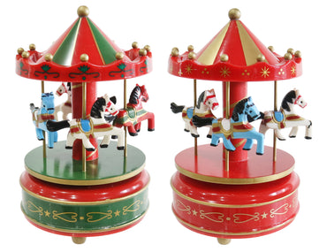 Windup Musical Carousel Asst