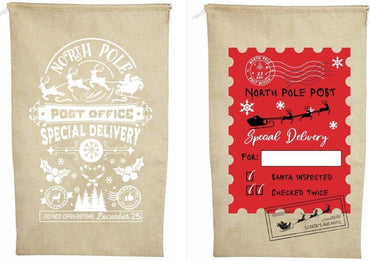 Christmas Sack Stamped