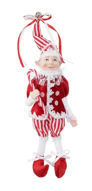 Candy Cane Elf Figurines