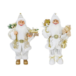 Santa Figurine Luxury Gold