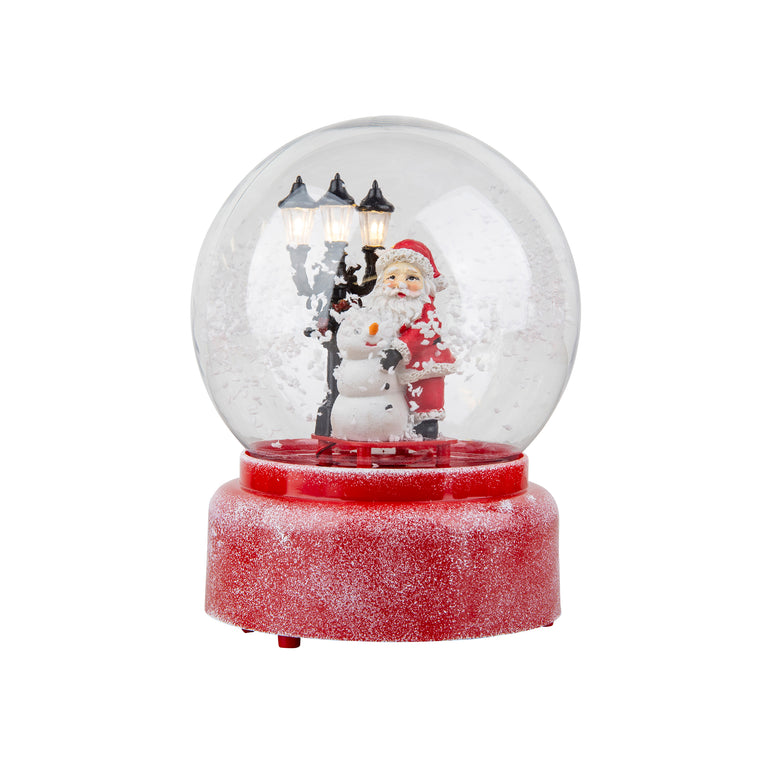 LED Musical Frosty Globe