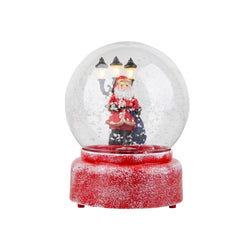 LED Musical Frosty Globe