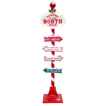 North Pole Post Flashing