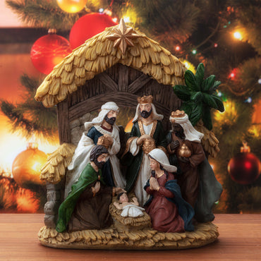 Resin Nativity Scene