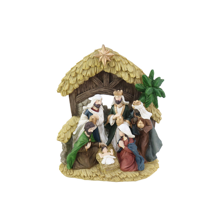 Resin Nativity Scene
