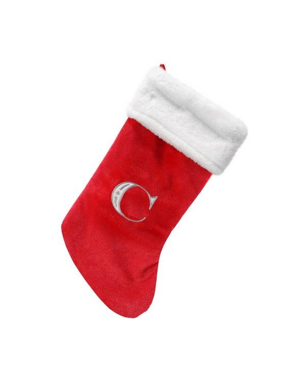 Personalised Initial Stocking 50cm