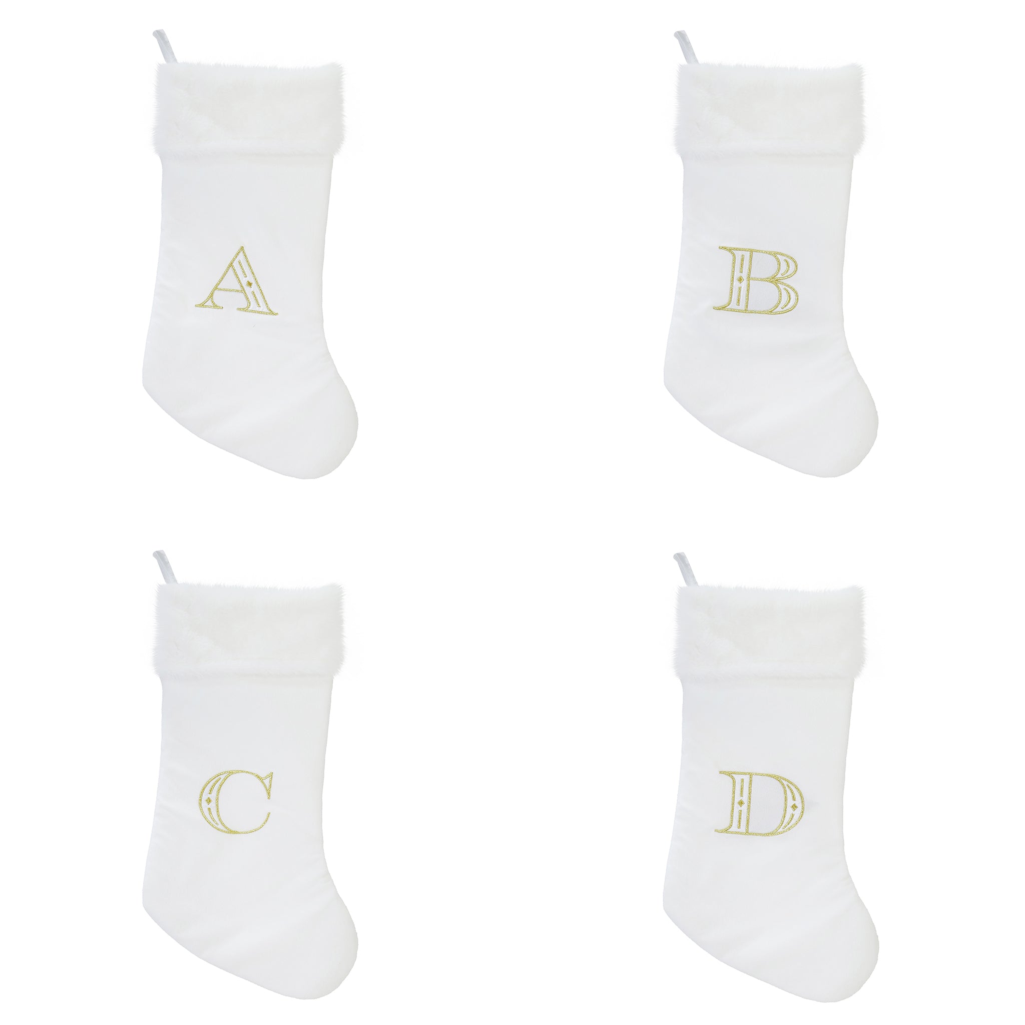 Personalised Initial Embroidery Stocking
