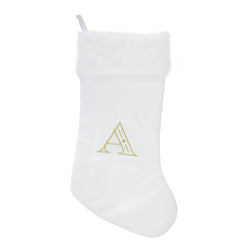 Personalised Initial Embroidery Stocking