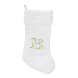 Personalised Initial Embroidery Stocking