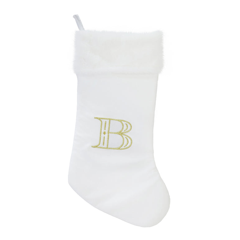 Personalised Initial Embroidery Stocking