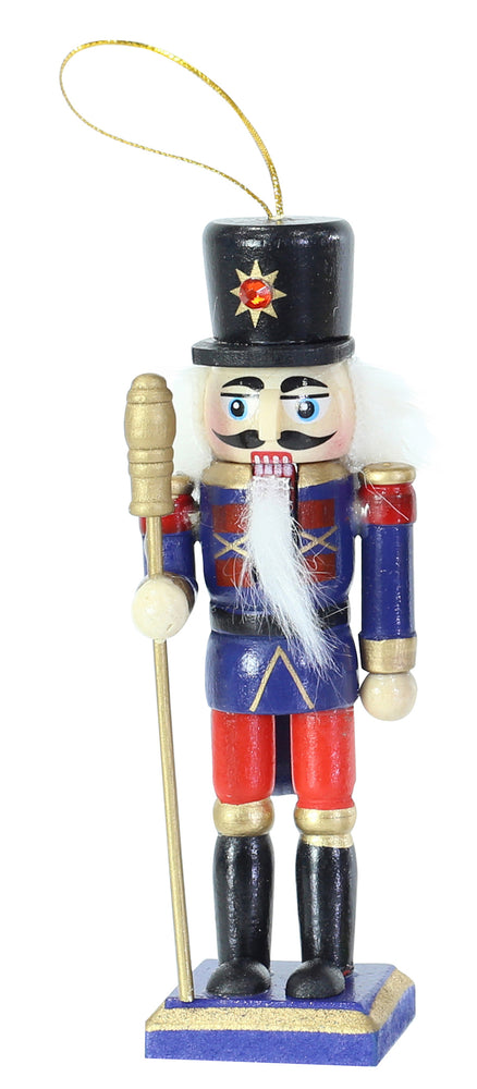 Nutcracker Ornament 12.5cm -  8 asst pastel - traditional