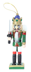 Nutcracker Ornament 12.5cm -  8 asst pastel - traditional