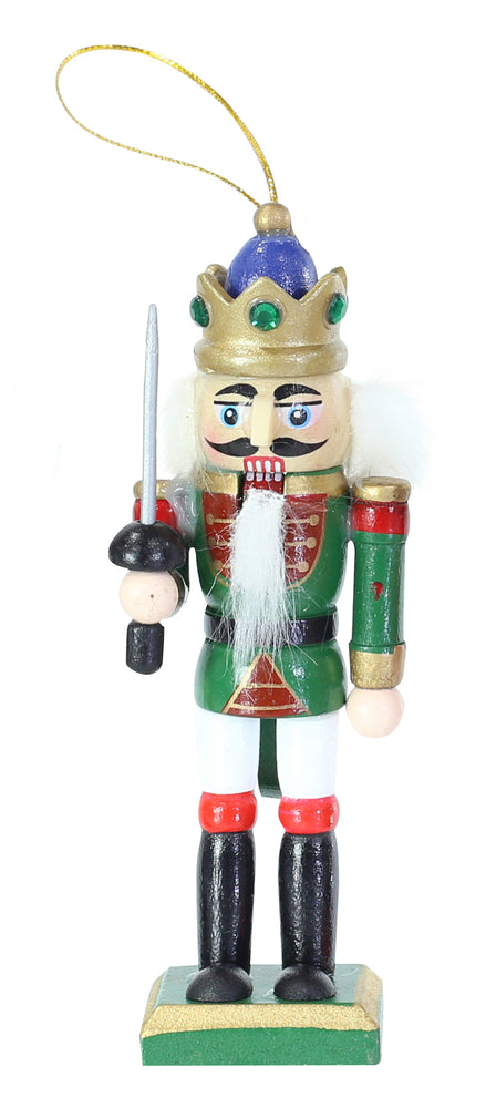 Nutcracker Ornament 12.5cm -  8 asst pastel - traditional
