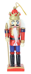 Nutcracker Ornament 12.5cm -  8 asst pastel - traditional