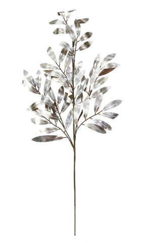 Metallic Leaves Spray 70cm