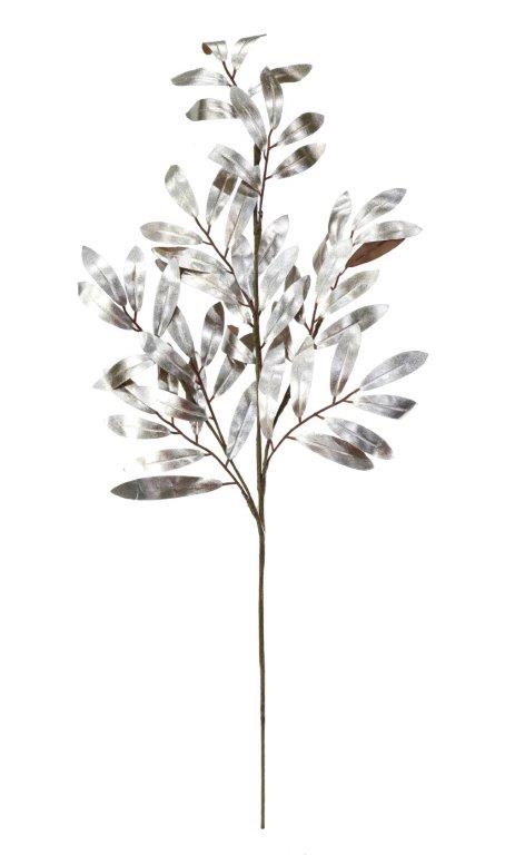 Metallic Leaves Spray 70cm